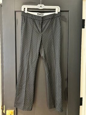 Luisa Cerano Geometric Tailored Bootcut Pants EU 36 US 6 Like New